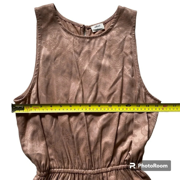 ARITZIA Wilfred Silk-look Blush Pink Rive Romper with Shorts Size S - Picture 11 of 14